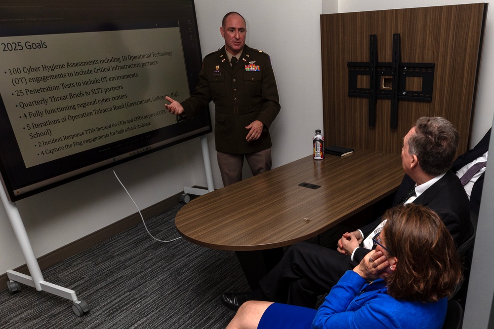 NC - UK Cyber Defense Visit