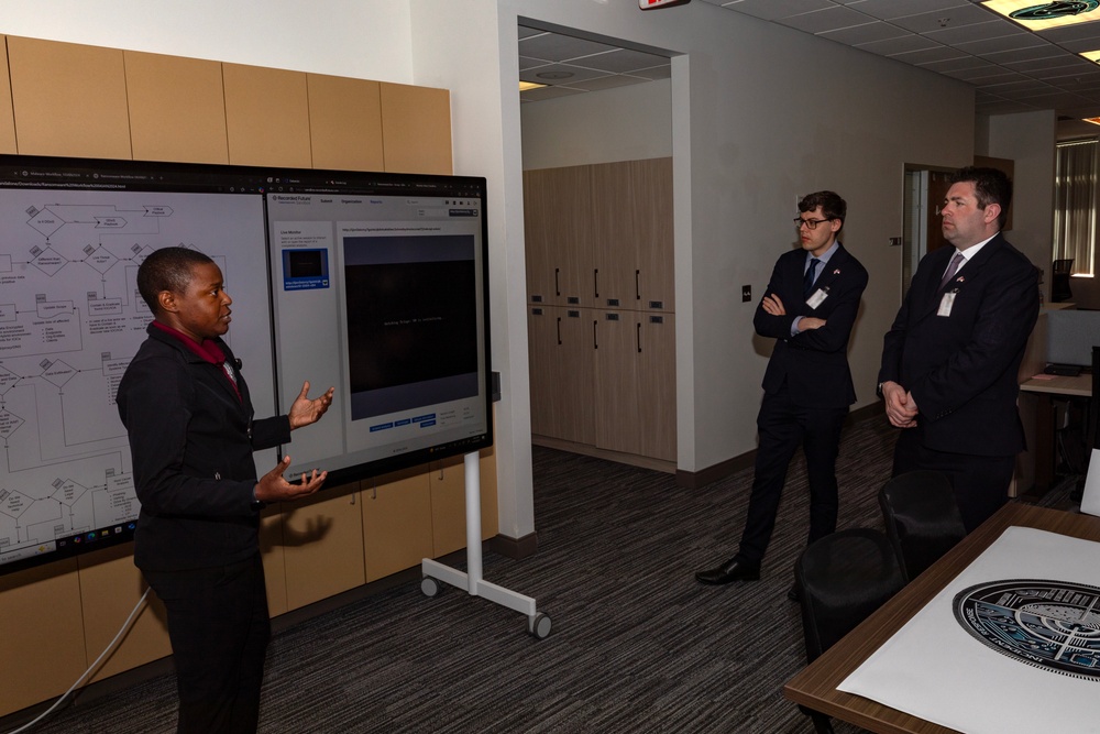 NC - UK Cyber Defense Visit