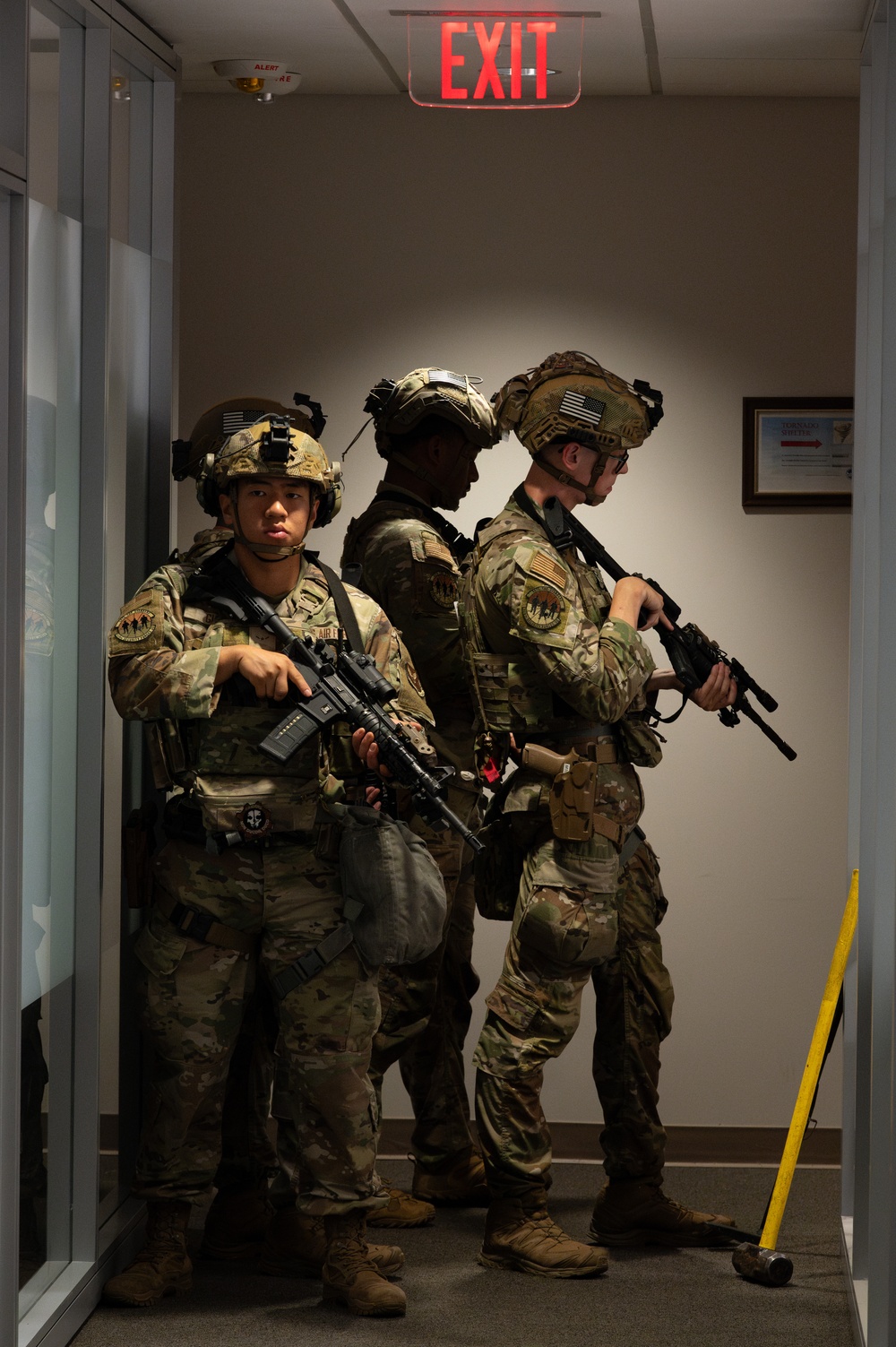 Base responders participate in readiness exercise at Whiteman AFB