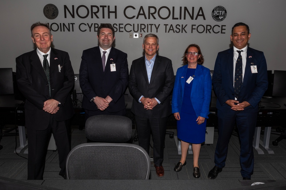 NC - UK Cyber Defense Visit