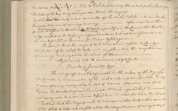 Resolution Creating the Continental Army