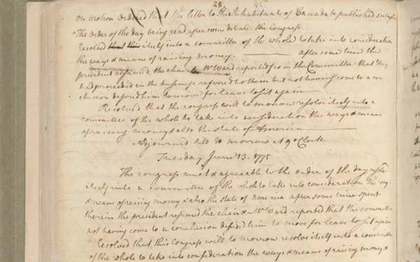 Resolution Creating the Continental Army