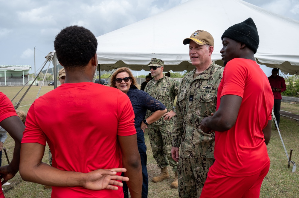 CP25 DV Visit to Carriacou
