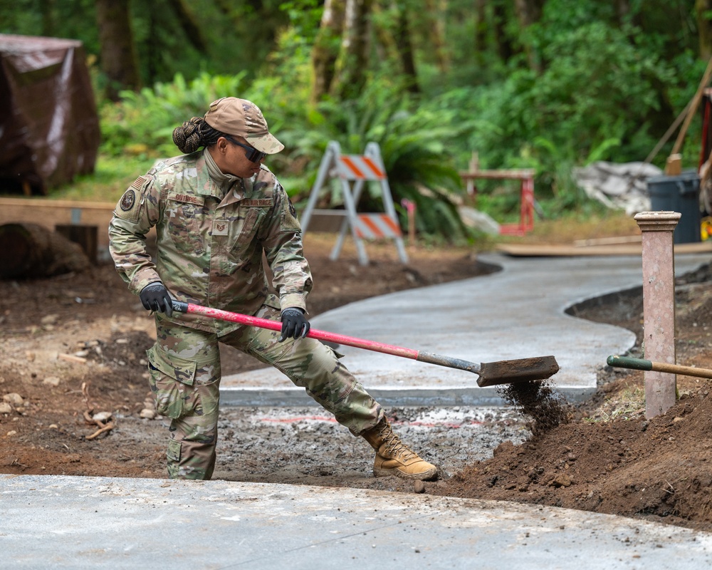 Citizen Airmen restore Redwood facilities during Innovative Readiness Training