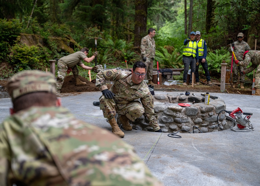 Citizen Airmen restore Redwood facilities during Innovative Readiness Training