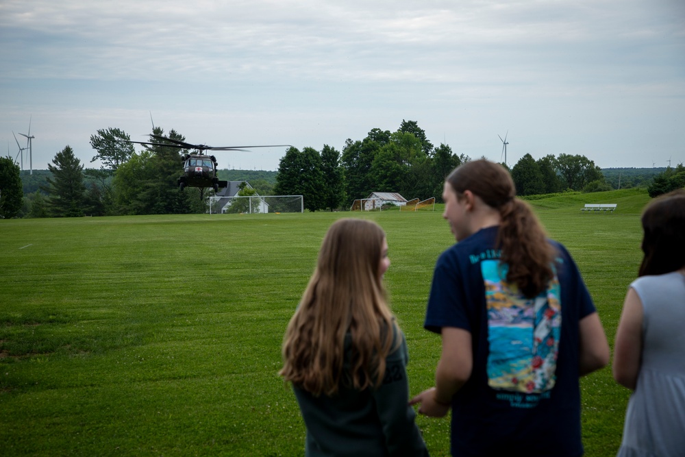 3-10 Celebrates Flag Day with Black Hawk Tour