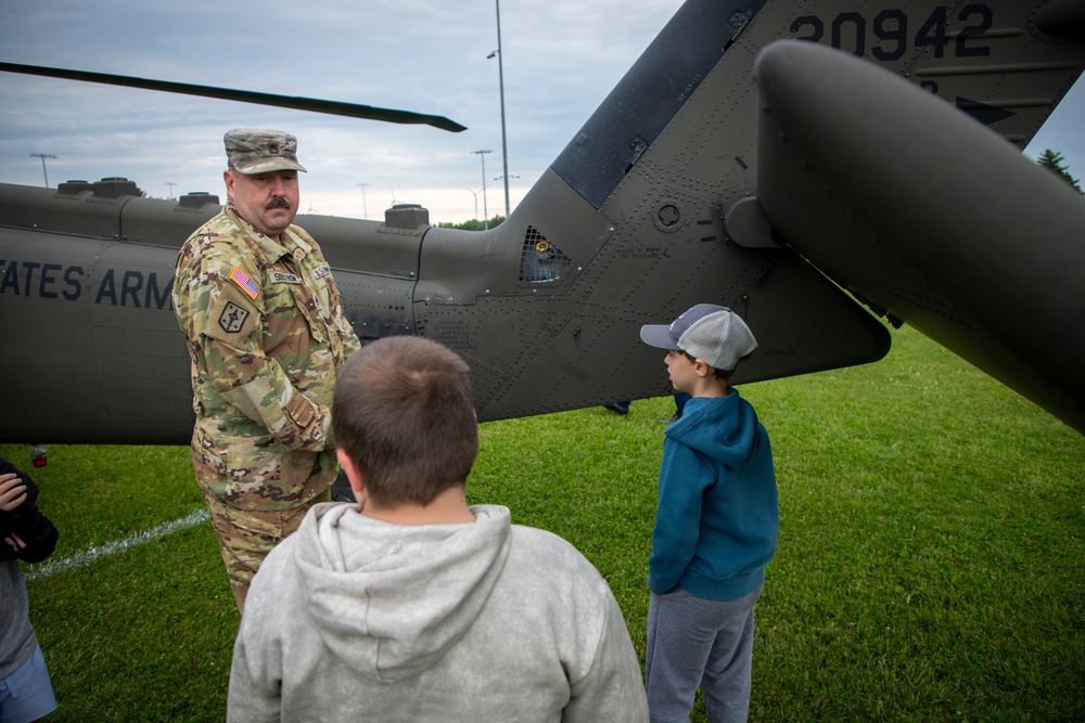 3-10 Celebrates Flag Day with Black Hawk Tour