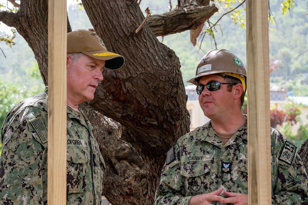 CP25 DV Visit to Carriacou