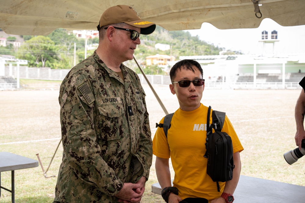 CP25 DV Visit to Carriacou