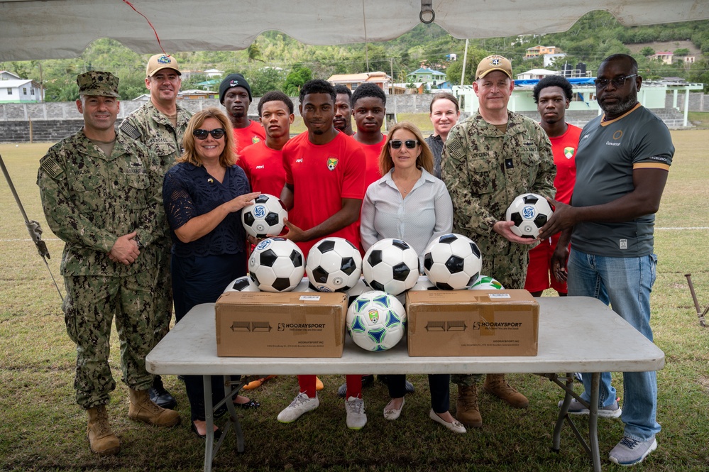 CP25 DV Visit to Carriacou