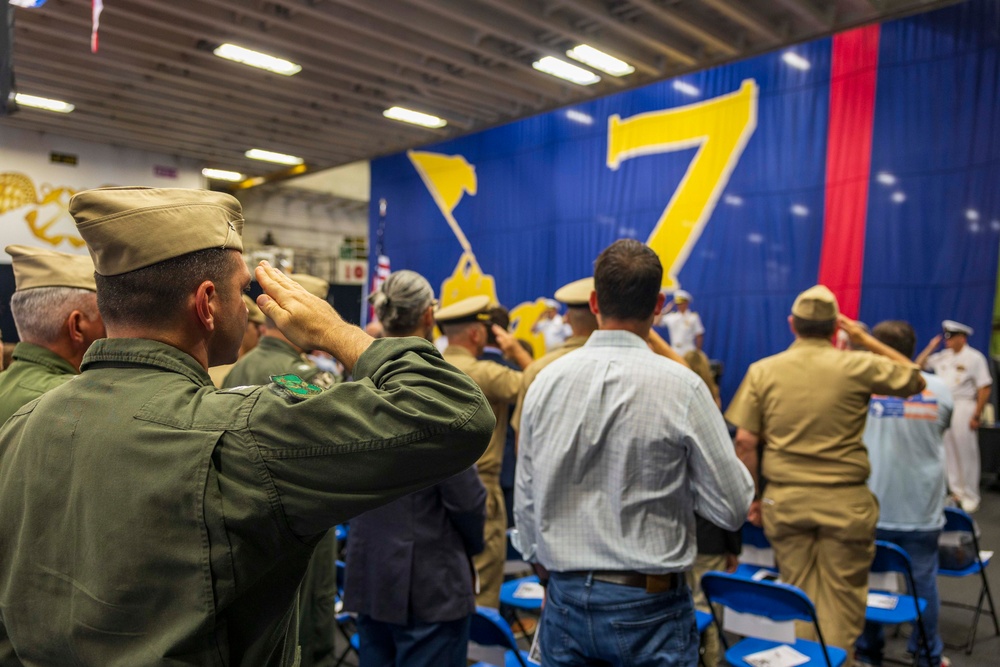 2025 USS Iwo Jima Change of Command