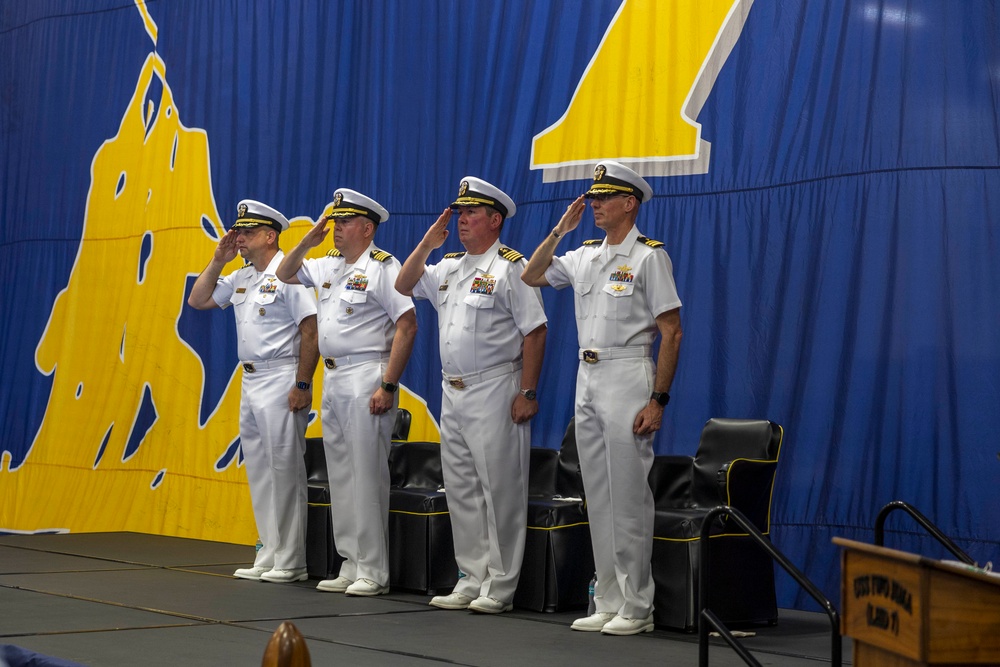 2025 USS Iwo Jima Change of Command