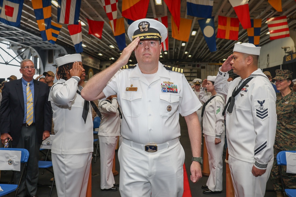 2025 USS Iwo Jima Change of Command