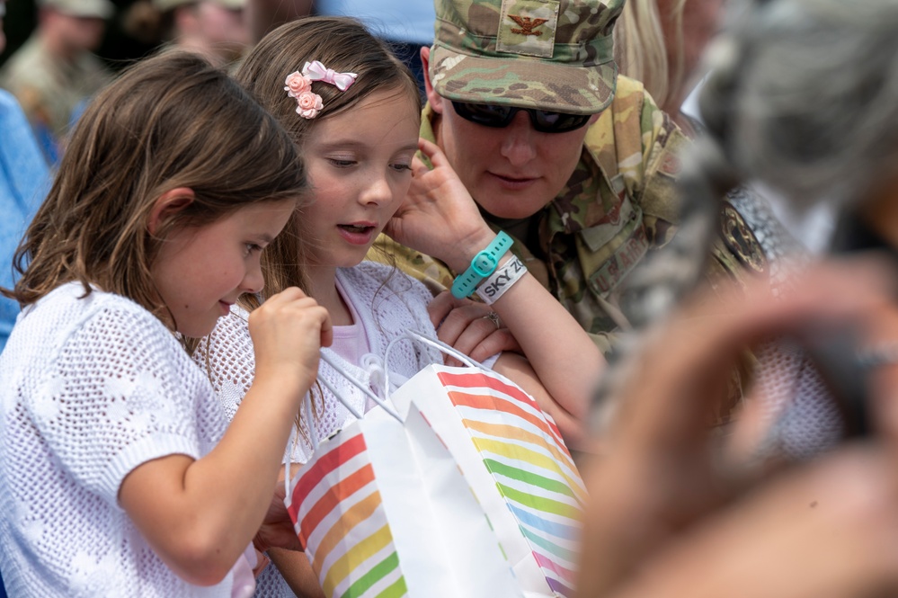794th CS honors outgoing commander, welcomes new leadership
