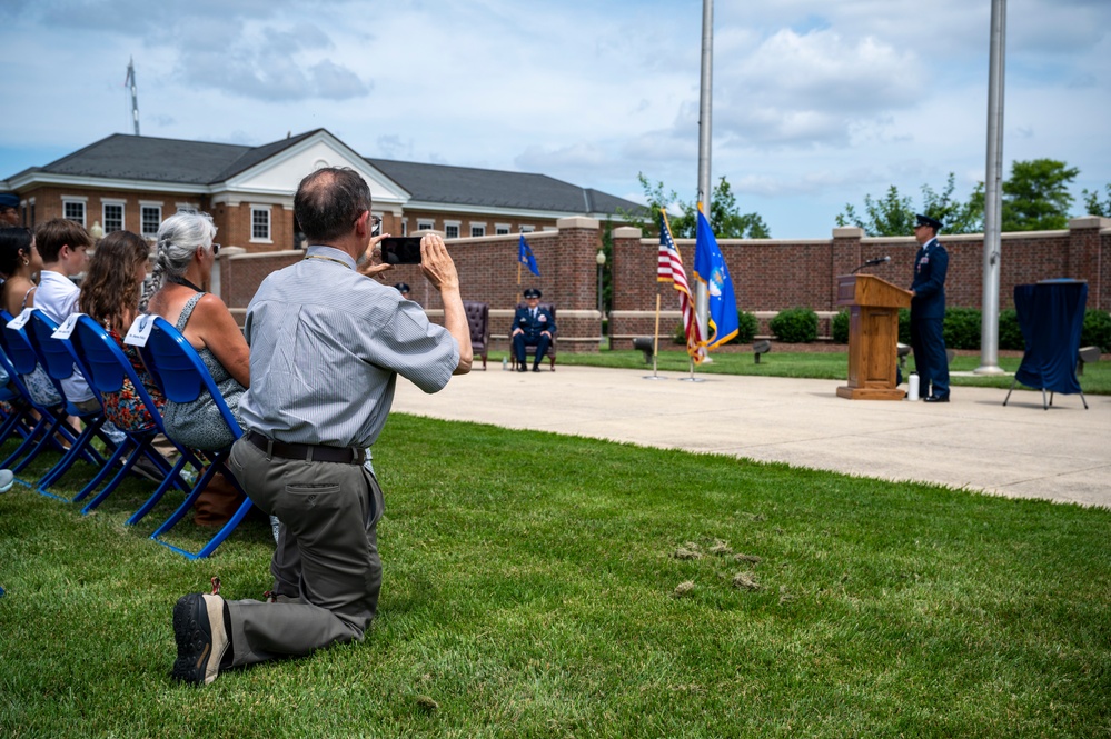 794th CS honors outgoing commander, welcomes new leadership
