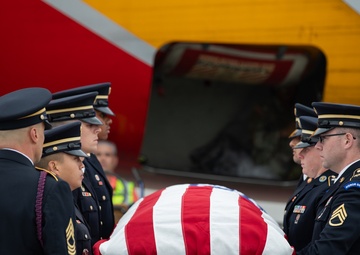 Southwest Airlines transported the remains of Staff Sergeant Loring Lord