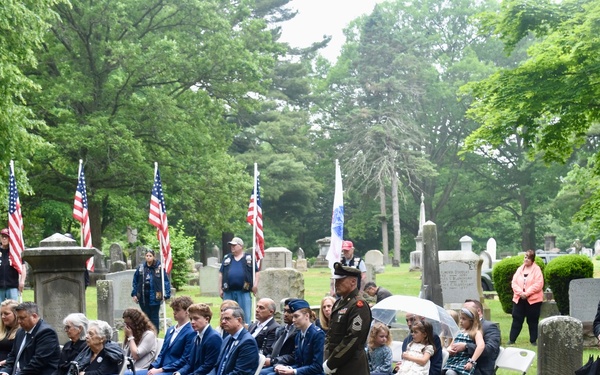 Staff Sgt. Loring E. Lord's final interment with full military honors