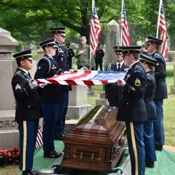 Military honor guard renders final honors [Image 6 of 9]