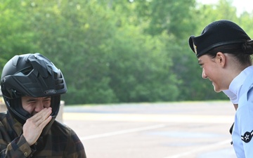 Security Forces in Dress Blues