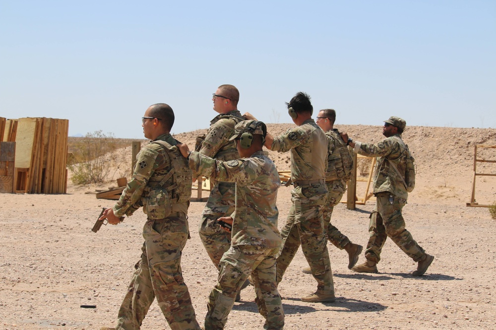 759th Military Police Battalion conducts live fire weapons range