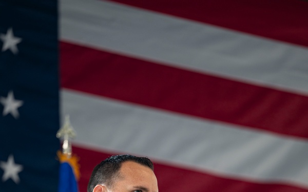 Schwartz takes command of the 436th OG