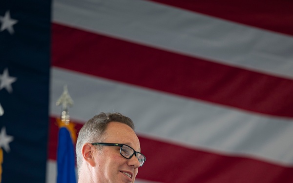 Schwartz takes command of the 436th OG
