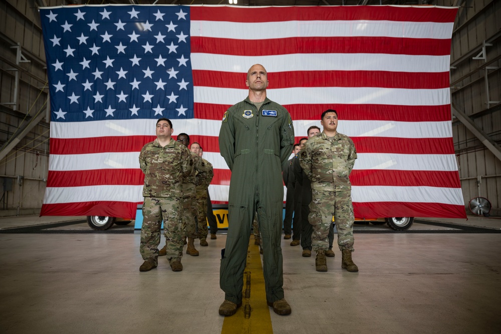 Schwartz takes command of the 436th OG