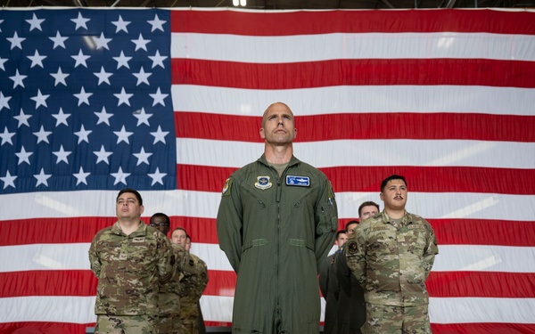 Schwartz takes command of the 436th OG