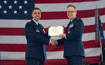Schwartz takes command of the 436th OG