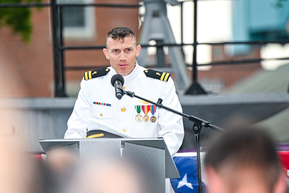 PNSY Change of Command