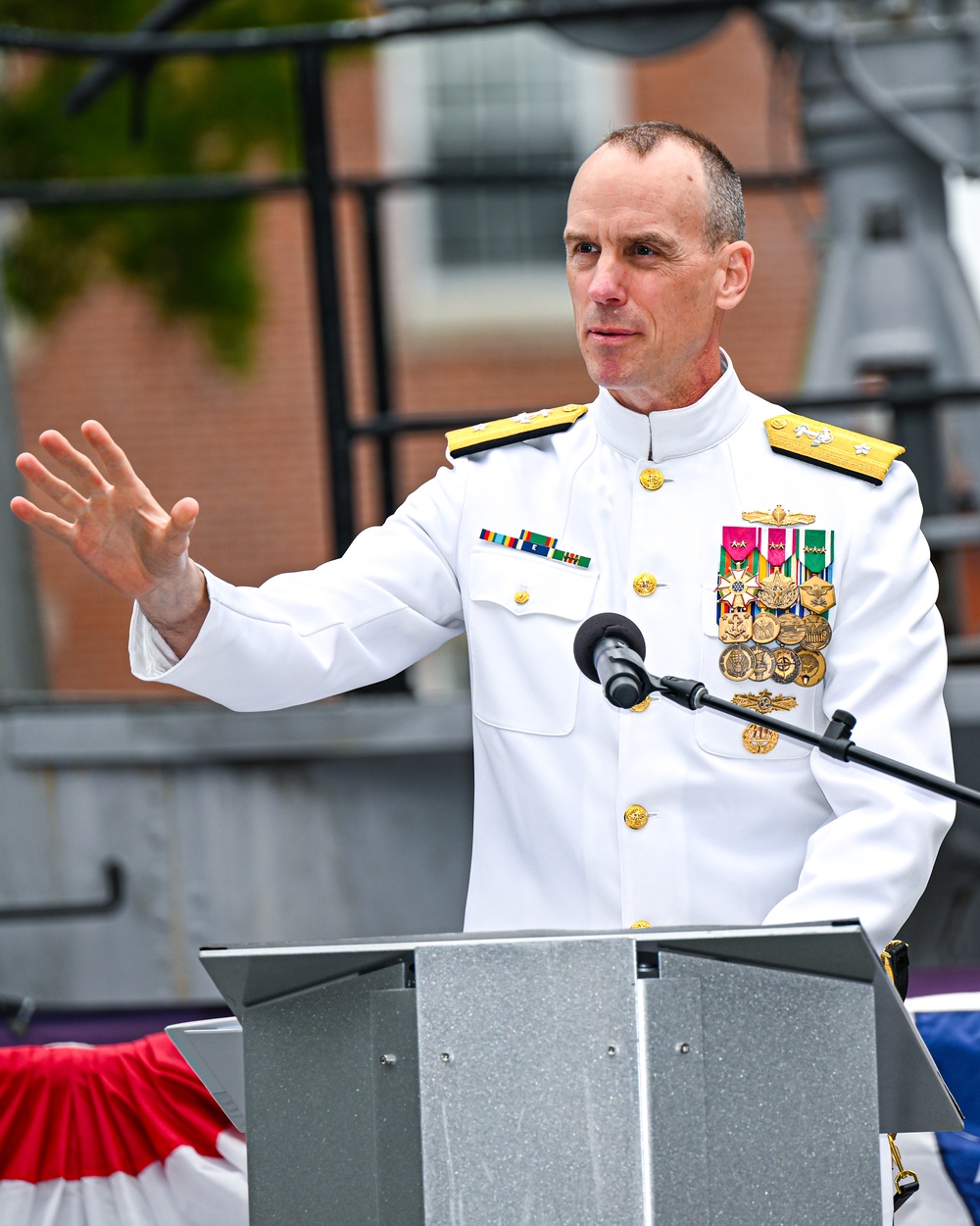PNSY Change of Command