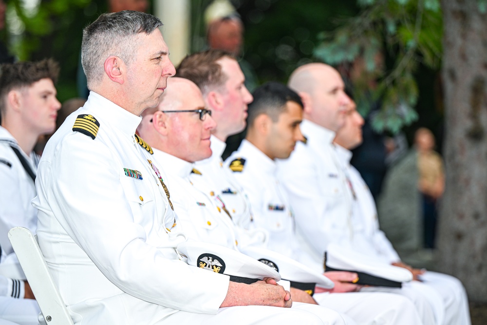 PNSY Change of Command