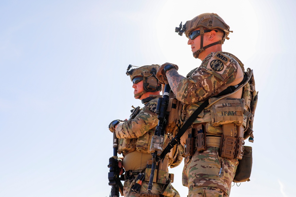 759th Military Battalion conducts patrol at the southern border