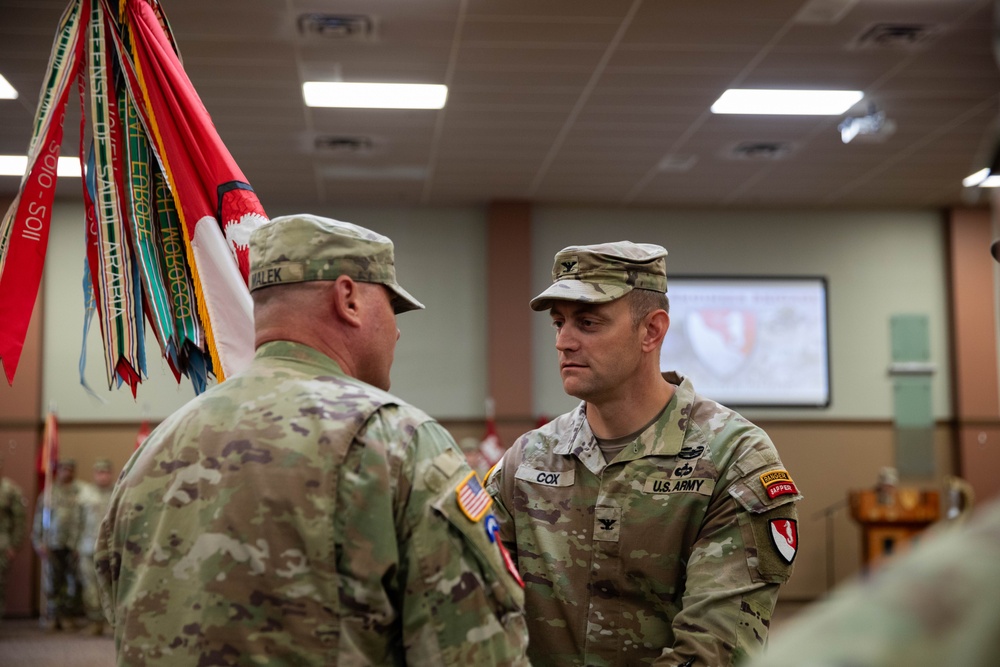 36th Engineer Brigade Change of Command