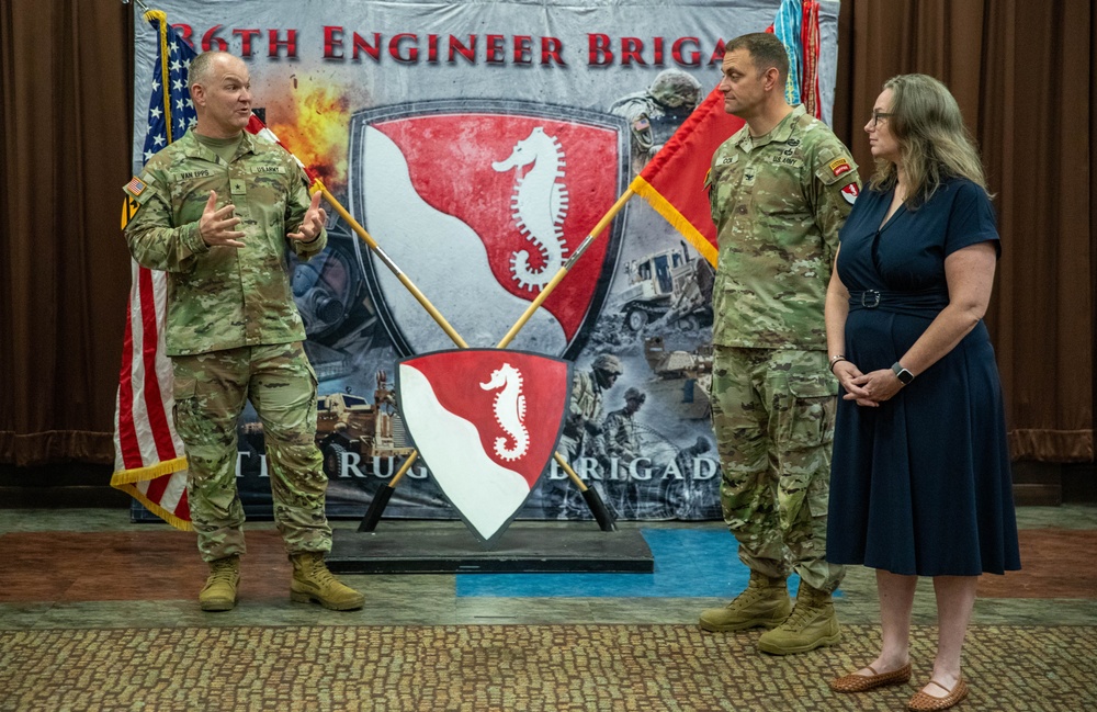 36th Engineer Brigade Change of Command