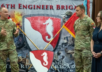 36th Engineer Brigade Change of Command