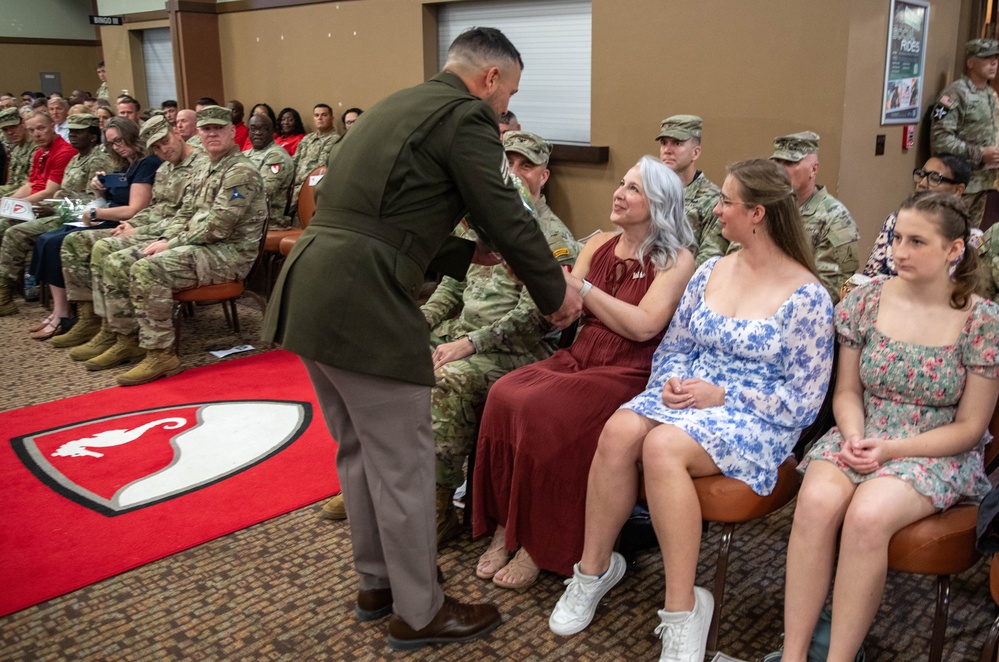 36th Engineer Brigade Change of Command