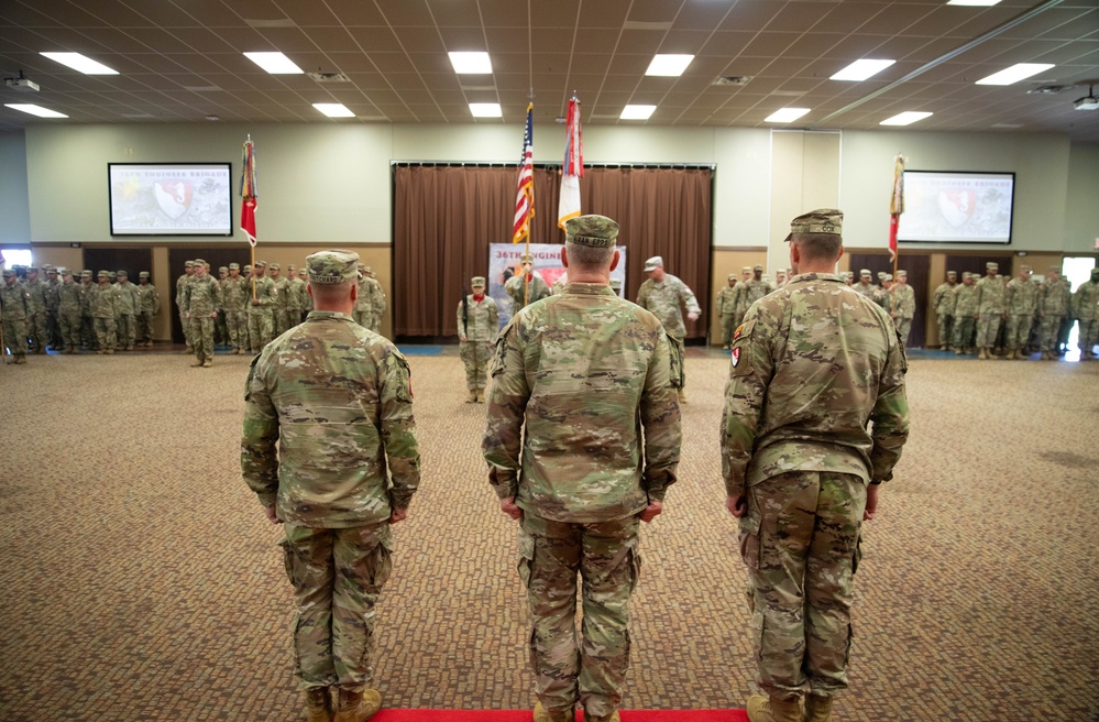 36th Engineer Brigade Change of Command