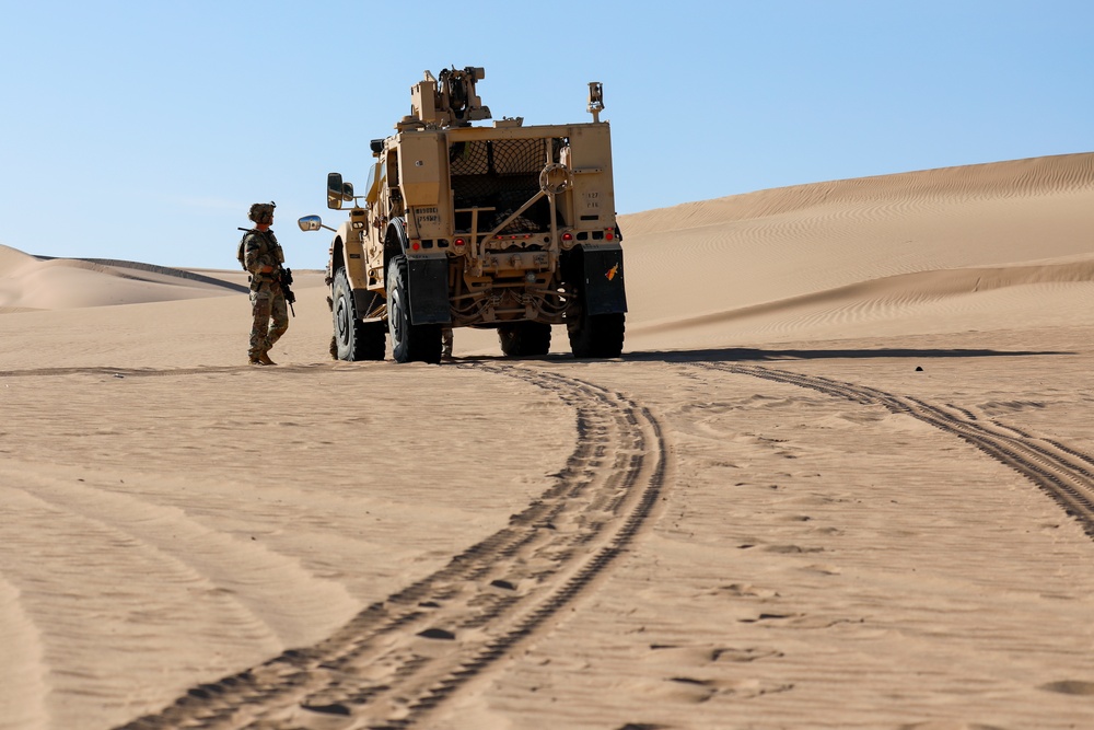 759th Military Battalion conducts patrol at the southern border