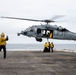 Vertical replenishment training aboard Somerset