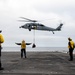 Vertical replenishment training aboard Somerset