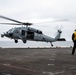 Vertical replenishment training aboard Somerset
