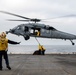 Vertical replenishment training aboard Somerset