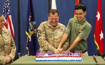 NY National Guard marks Army's 250th Birthday with a cake-cutting ceremony
