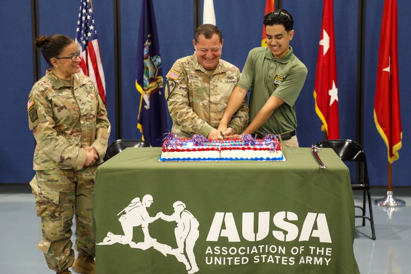 NY National Guard marks Army's 250th Birthday with a cake-cutting ceremony