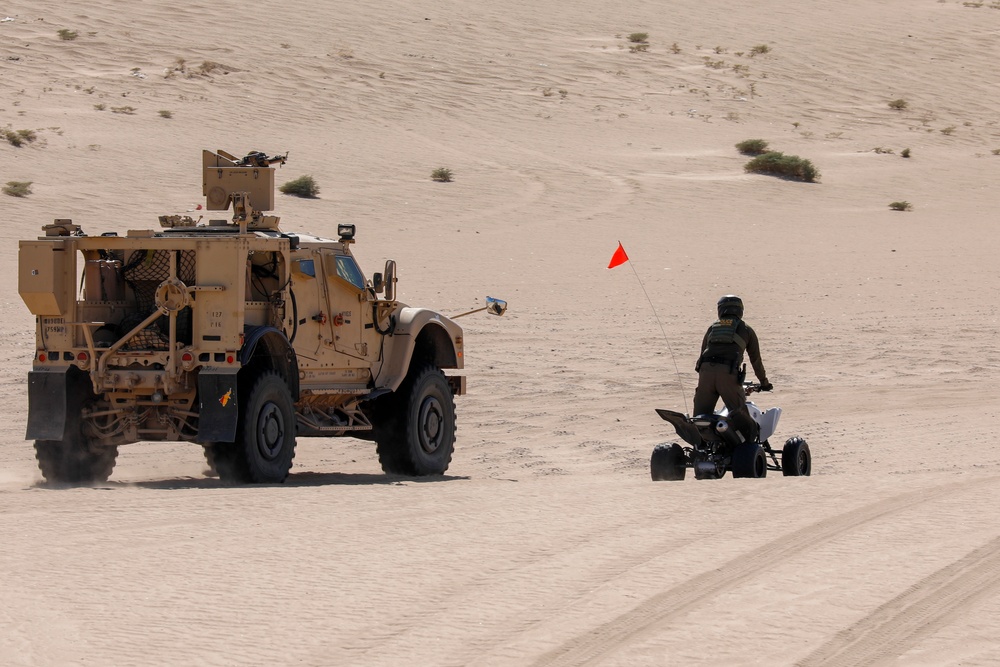 759th Military Battalion conducts patrol at the southern border