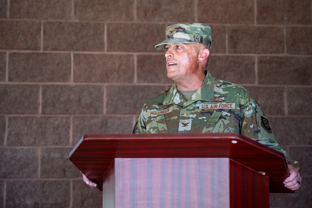 49th FSS hosts reopening for Shifting Sands Dining Facility