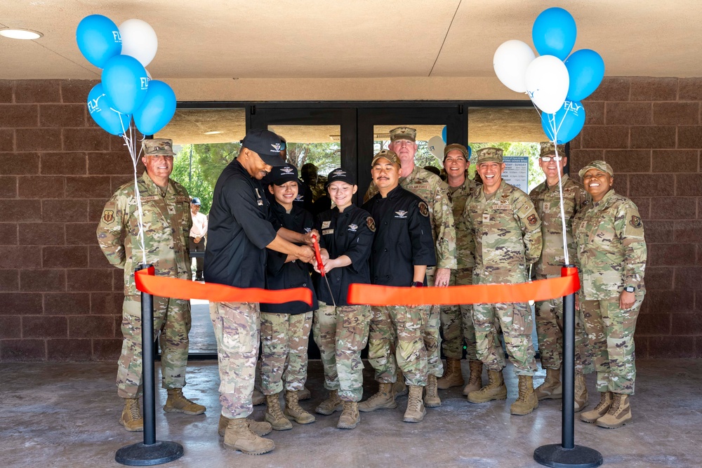 49th FSS hosts reopening for Shifting Sands Dining Facility