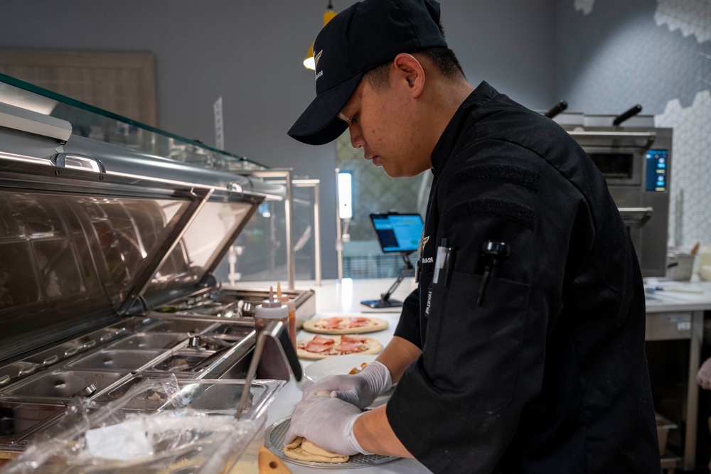 49th FSS hosts reopening for Shifting Sands Dining Facility