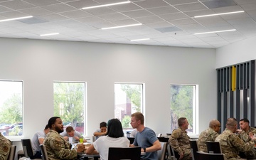 49th FSS hosts reopening for Shifting Sands Dining Facility